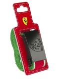 Мужской ремень Ferrari men’s belt in cotton canvas Red, артикул 270019066R