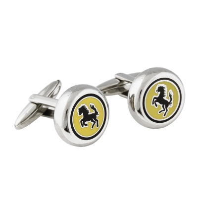 Запонки Ferrari Vintage horn cufflinks