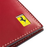Кожаный кошелек Ferrari Leather wallet with 8 pockets Red, артикул 270012449R