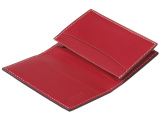 Кожаный футляр для визиток Ferrari Trademark Business card case Red, артикул 270012428R