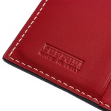 Женский кожаный кошелек Ferrari Horizontal women’s purse Red, артикул 270026274R