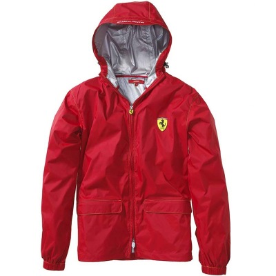 Мужская легкая непромокаемая куртка Scuderia Ferrari Men’s rain jacket Red