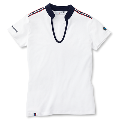 Женская футболка BMW Ladies' Motorsport Fashion T-Shirt White