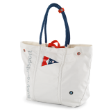Пляжная сумка BMW Yachting Beach Bag White, артикул 80222318364