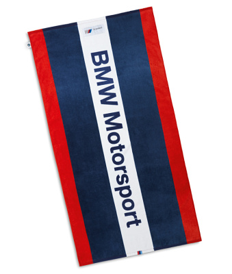 Полотенце BMW Motorsport Towel Blue Red White