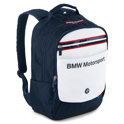 Рюкзак BMW Motorsport Rucksack Blue White