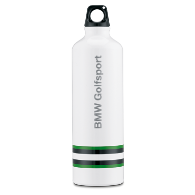 Бутылочка для воды с защитным чехлом BMW Golfsport Drinking Bottle White