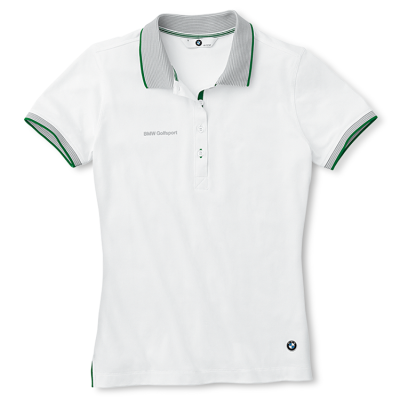 Женская рубашка-поло BMW Ladies' Functional Golfsport Polo Shirt White
