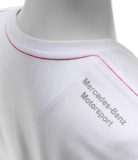 Мужская футболка Mercedes-Benz Men's Motorsport Highlight T-Shirt, White, артикул B67995992