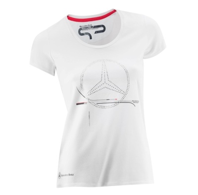 Женская футболка Mercedes-Benz Women's T-Shirt, White