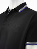 Мужская рубашка-поло Mercedes-Benz Men's Poloshirt  Logo-Stick, Black, артикул B66951750