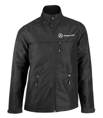 Мужская ветровка Mercedes-Benz Men's Wndbreaker Jacket, Stern Logo, Black