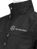 Мужская ветровка Mercedes-Benz Men's Wndbreaker Jacket, Stern Logo, Black, артикул B66951180