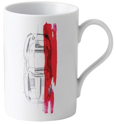 Керамическая кружка Jaguar E-Type Mug White 2015