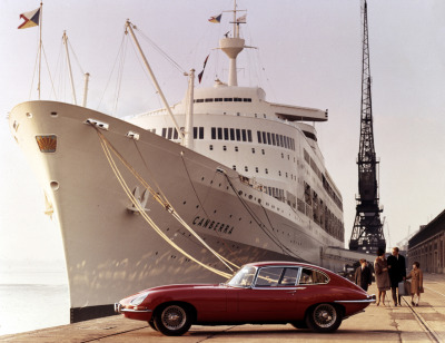 Историческая фотография Jaguar E-Type Heritage Print