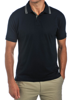Мужская рубашка поло Land Rover Men's Polo Shirt Dark Blue Type2