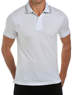 Мужская рубашка поло Land Rover Men's Polo Shirt White
