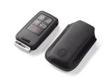 Кожаный чехол для ключа Volvo Leather Key Pouc Black, артикул VFL2300303100000