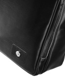 Кожаная сумка в деловом стиле Mercedes-Benz Leather Business Bag Black, артикул B66951524