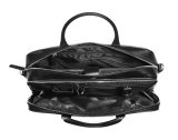Кожаная сумка в деловом стиле Mercedes-Benz Leather Business Bag Black, артикул B66951524