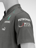 Мужская футболка поло Mercedes-Benz F1 Team Polo Shirt Grey, артикул B67995127
