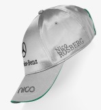 Бейсболка Mercedes-Benz F1 Nico Rosberg baseball cap, артикул B67995078