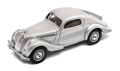 Модель автомобиля Skoda Popular, 1:43 Scale, Silver