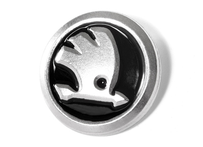 Металлический значок Skoda Black Pin