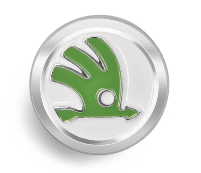 Набор из 10 значков Skoda Green Pin Set of 10