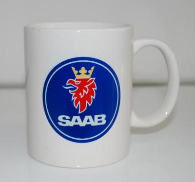 Керамическая кружка Saab Mug White