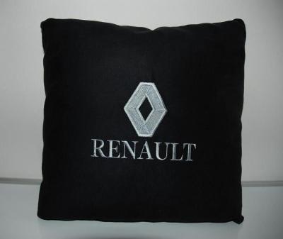 Подушка Renault черная