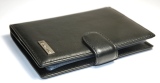 Кожаная обложка для документов Citroen Leather Document Case Black, артикул CB00000008