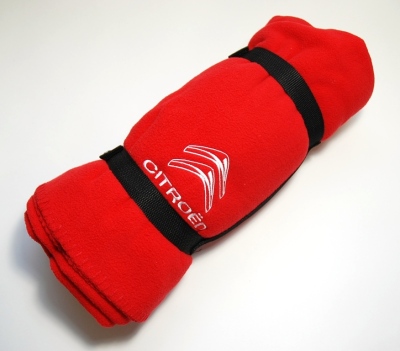 Флисовый плед Citroen Fleece Blanket Red