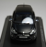 Модель автомобиля Citroen DS3, Matt Black, Scale 1:43, артикул DNR0155275
