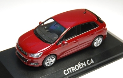 Модель автомобиля Citroen C4, Rubin, Scale 1:43