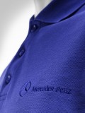 Мужская футболка поло Mercedes Men’s Polo Shirt Blue, артикул B66950057