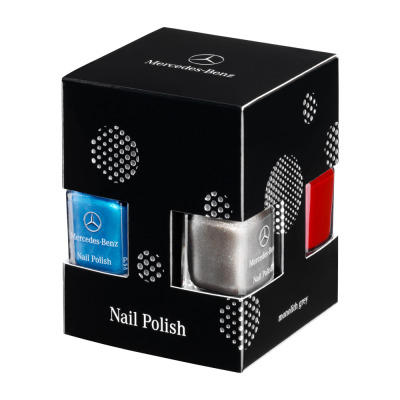 Набор лаков для ногтей Mercedes-Benz Nail Polish, Set of 3