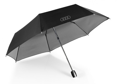 Компактный складной зонт Audi Pocket umbrella, grey, 2013