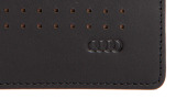 Кожаная обложка для паспорта Audi Passport cover, Black, артикул 3141202200