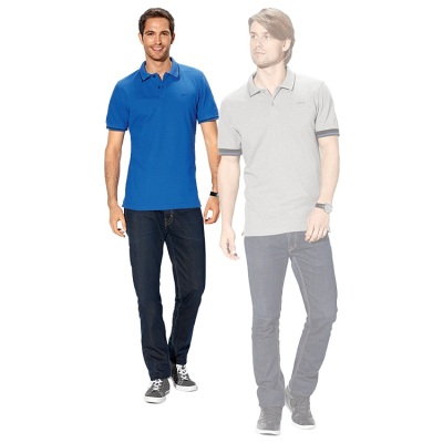 Мужская рубашка-поло BMW Men's Polo Shirt blue