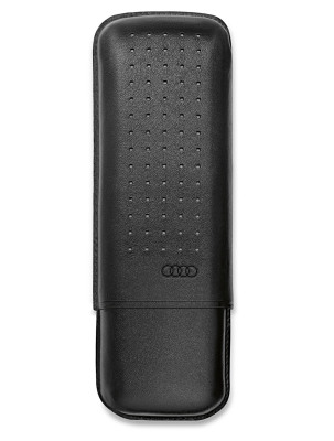 Футляр для сигар Audi Leather cigar case, black