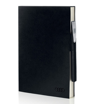 Записная книжка Audi Note book A5, black