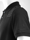 Мужская рубашка поло Mercedes-Benz Mens Poloshirt, Black, артикул B66951150