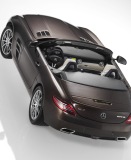 Модель Mercedes-Benz SLS AMG Roadster, Brown, Scale 1:18, артикул B66960080