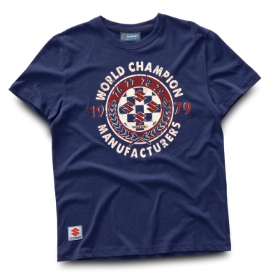 Мужская футболка Suzuki World Champion T-Shirt, retro design