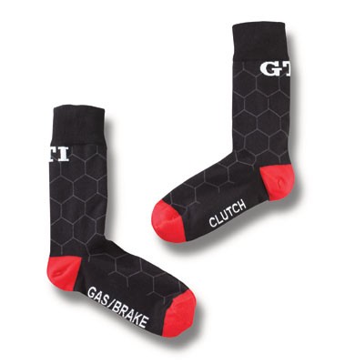 Мужские носки Volkswagen GTI Men's Socks, Black