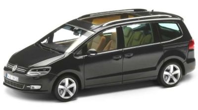 Модель автомобиля Volkswagen Sharan, Scale 1:43, Grey Black