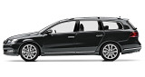 Модель автомобиля Volkswagen Passat Estate, Scale 1:43, Grey, артикул 3AF099300I7F