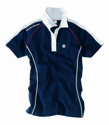 Женская рубашка-поло Volkswagen ladies Polo Shirt Motorsport, Blue