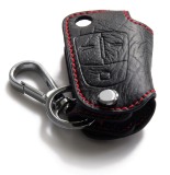 Кожаный чехол для ключа зажигания Opel Antara 3-х кнопочный, артикул 11890101